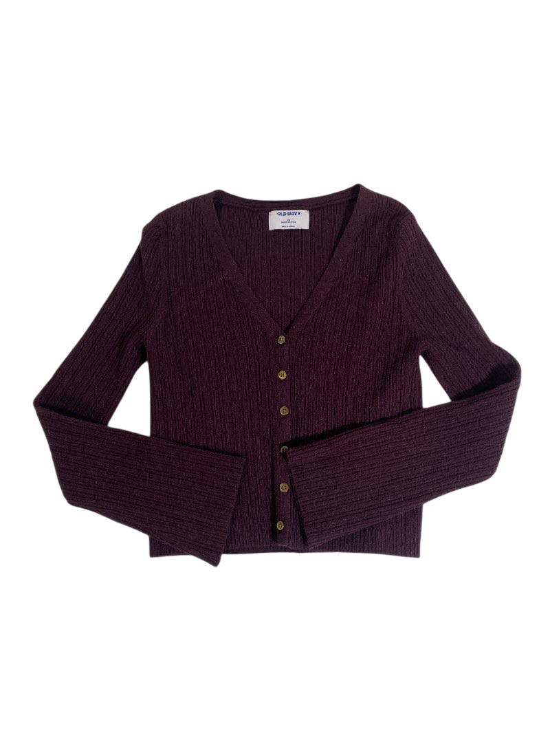Old Navy  Ribbed V-Neck Long Sleeves