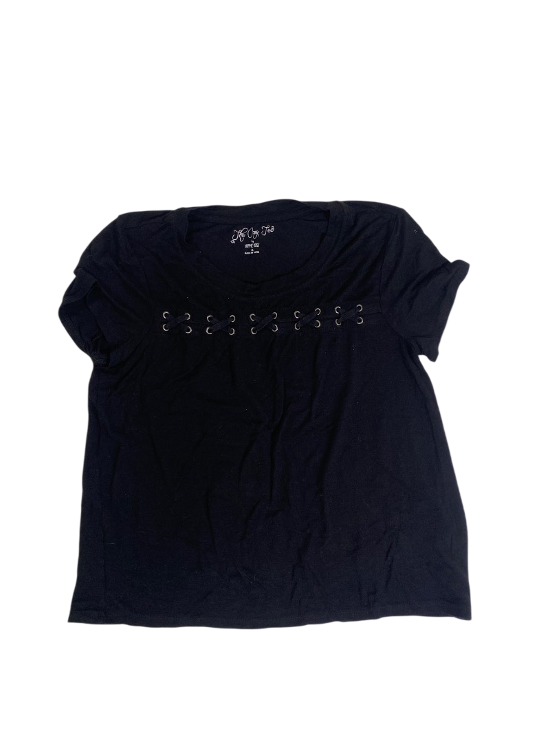 Hippie Rose  Eyelet detail short sleeve Short Sleeves