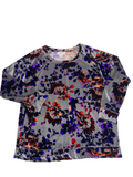 Liz Claiborne  Floral long-sleeve top Long Sleeves