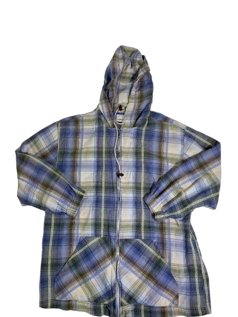 Fashion Bug  Vintage Plaid Hoodie Vintage