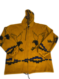 None Southwestern Hooded Jacket Vintage