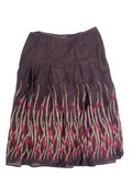Nie & Zoe Embroidered flare skirt Skirt
