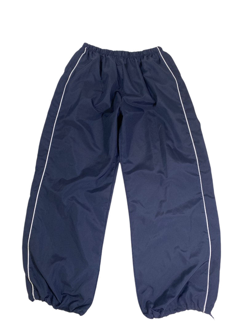 None Elastic Hem Athletic Pants