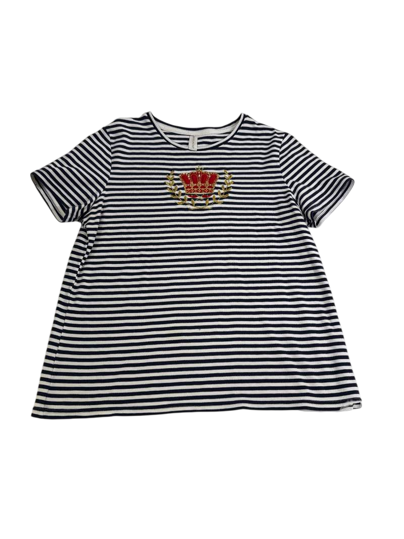 White Stag Retro Striped Tee Vintage