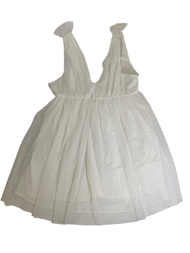 None Sleeveless V-Neck Dresses