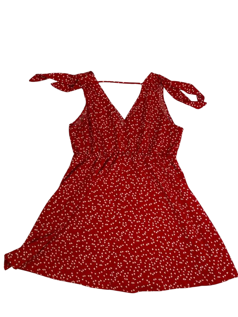 SHEIN  V-Neck Tie Strap Dresses