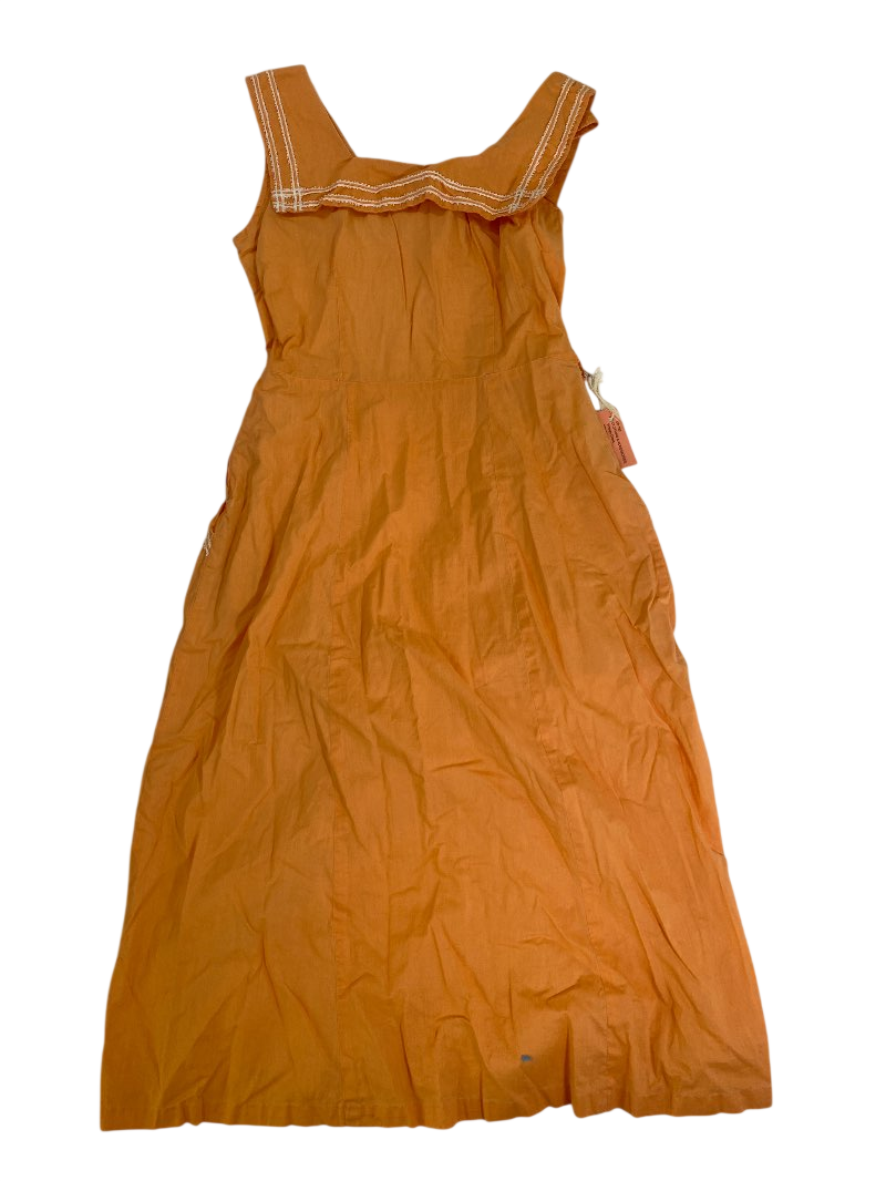 None Sleeveless Midi Dress Vintage