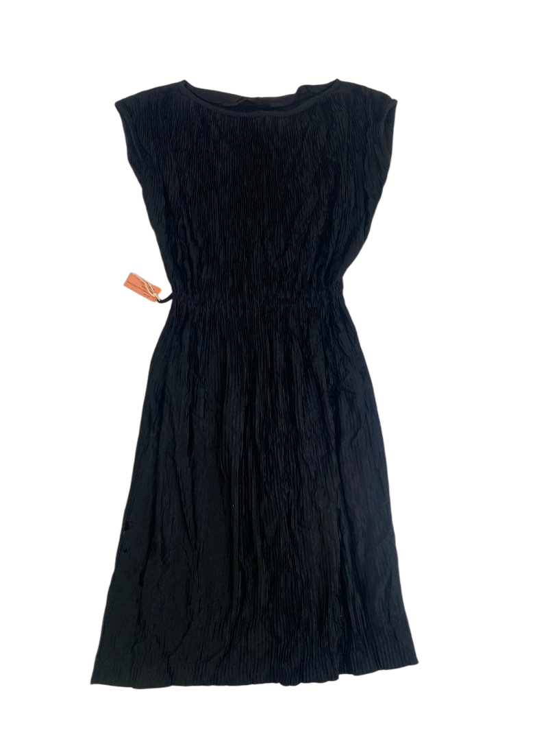 None Textured Midi Dress Vintage
