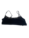 Skim  Lace Trim Tank Tanks