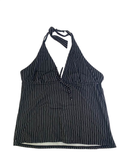 None Halter Tankini Top Swimwear
