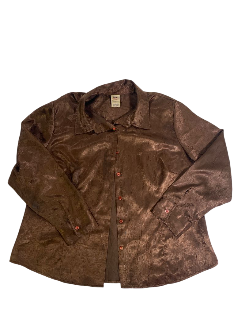 Faded Glory  Vintage Button-Up Blouse Vintage