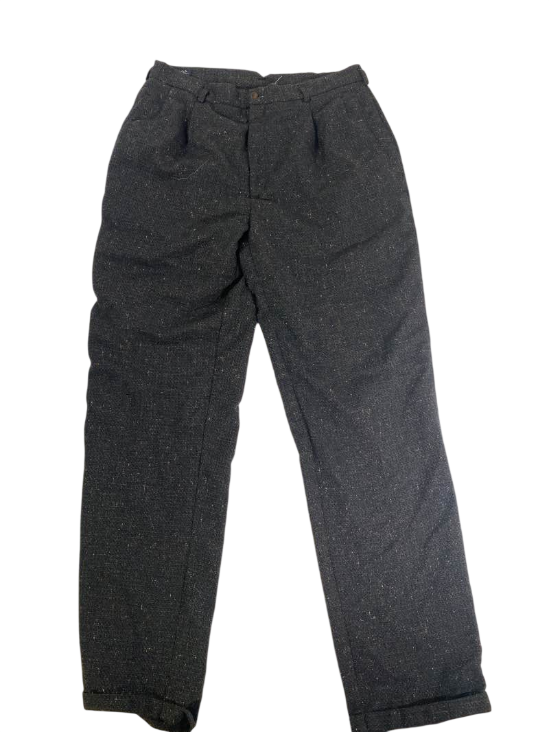 None Classic Tweed Trousers Vintage