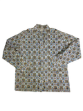 None Patterned button-up shirt Vintage