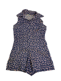 Carol Peret  Vintage Sleeveless Romper Vintage