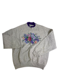 Morning Sun  Vintage Floral Sweatshirt Vintage