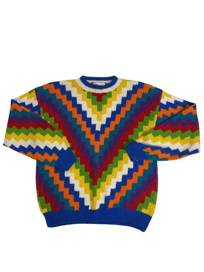 Accotin Kane Vintage Zigzag Sweater Vintage