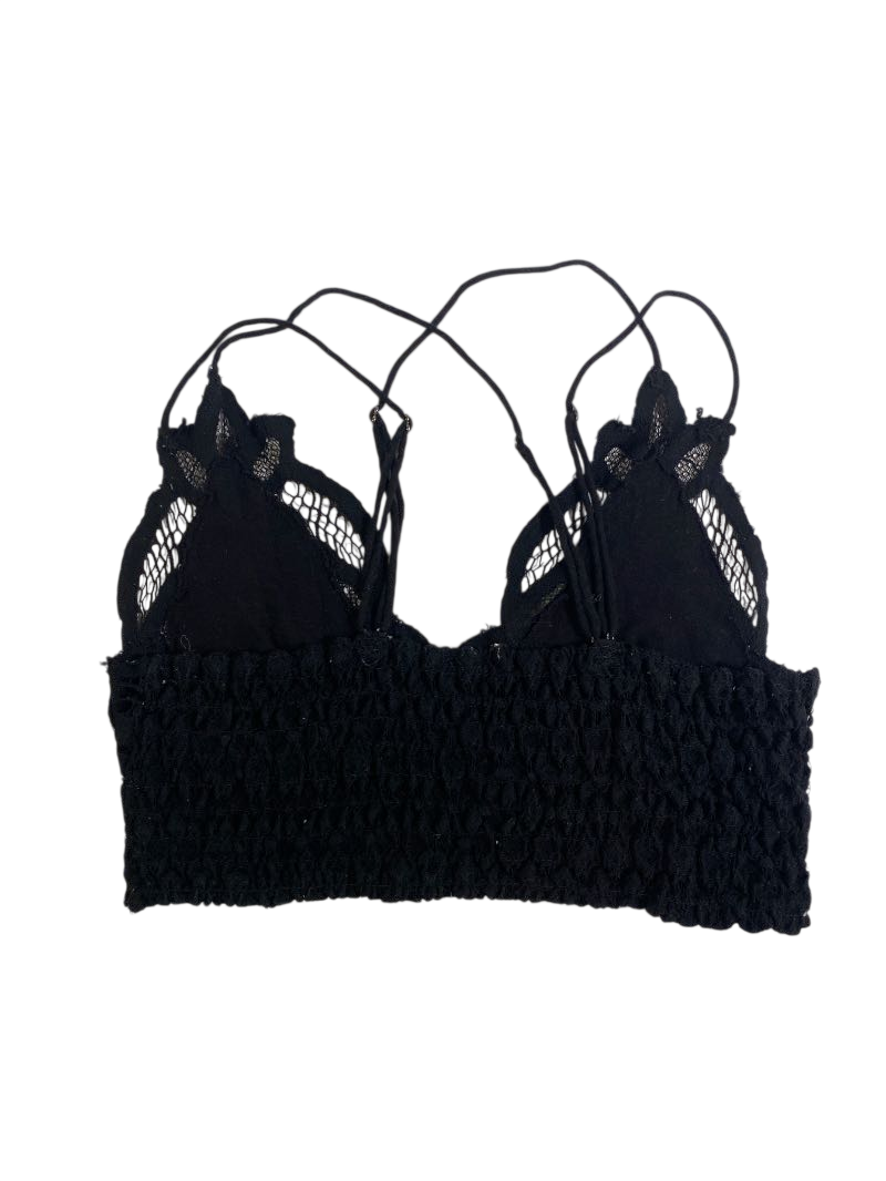 None Lace Bralette Tanks