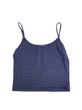 John Galt  Striped cropped tank top Tanks
