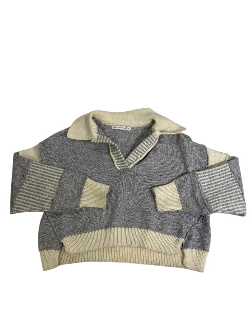 Alter’d State Collared Knit Pullover Long Sleeves