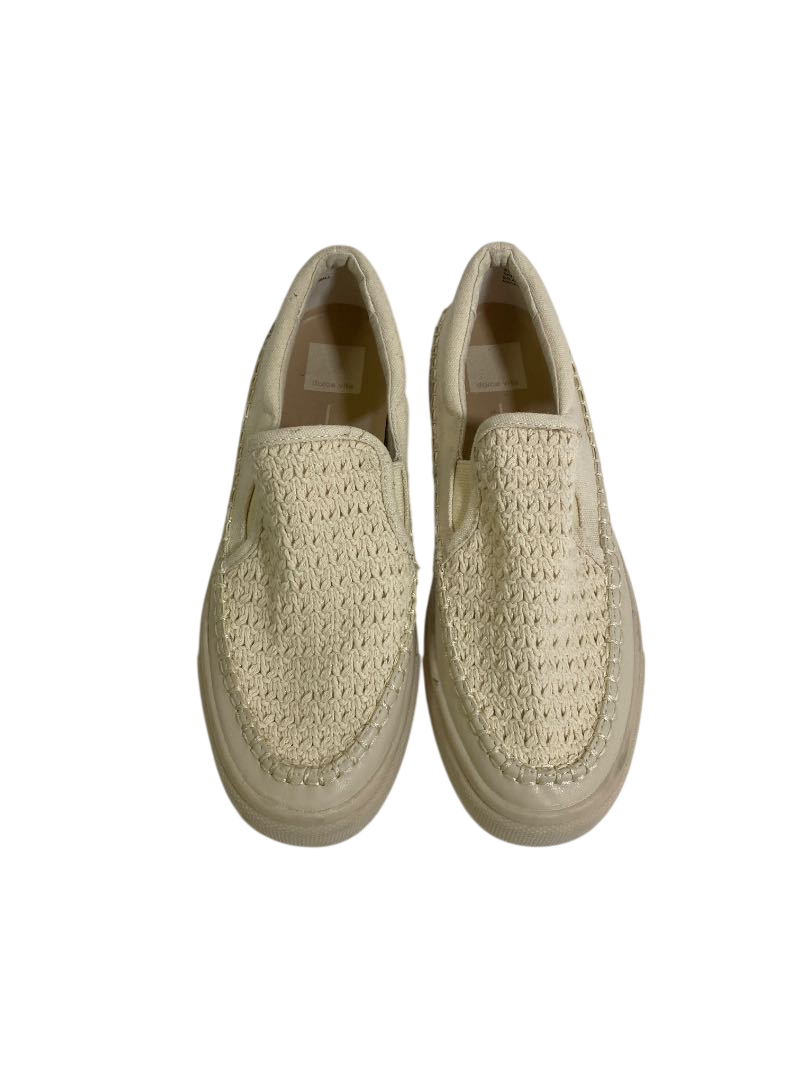 Dolce Vida Woven slip-on sneaker Flats
