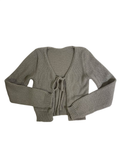 Shein  Tie-front cardigan Long Sleeves