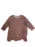Westport Twist hem top Long Sleeves
