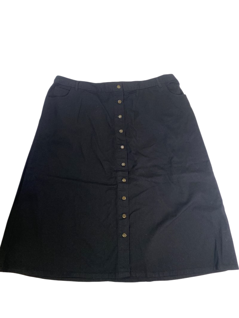 Women Within  Button-front midi Skirt