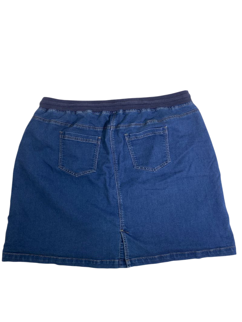 Women Within  Drawstring denim skirt Skirt