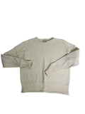 Evereve Textured knit crewneck Long Sleeves
