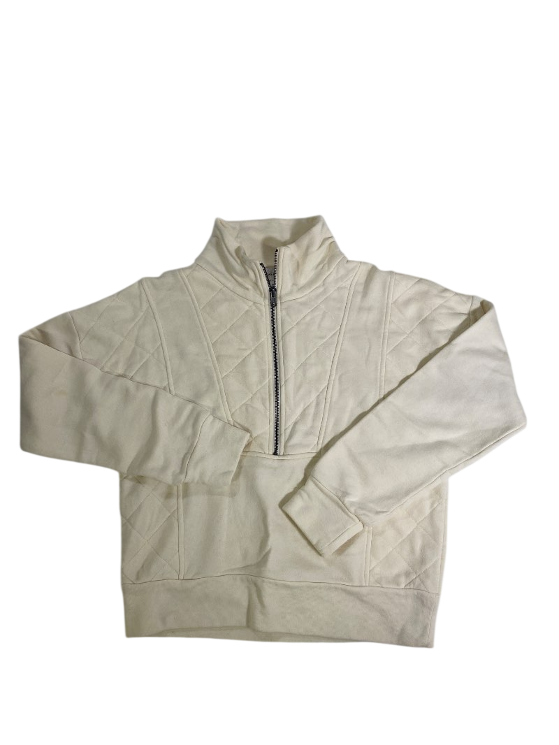 Evereve Quilted half-zip Long Sleeves