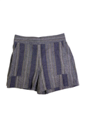 Evereve Striped High-Waist Shorts Shorts