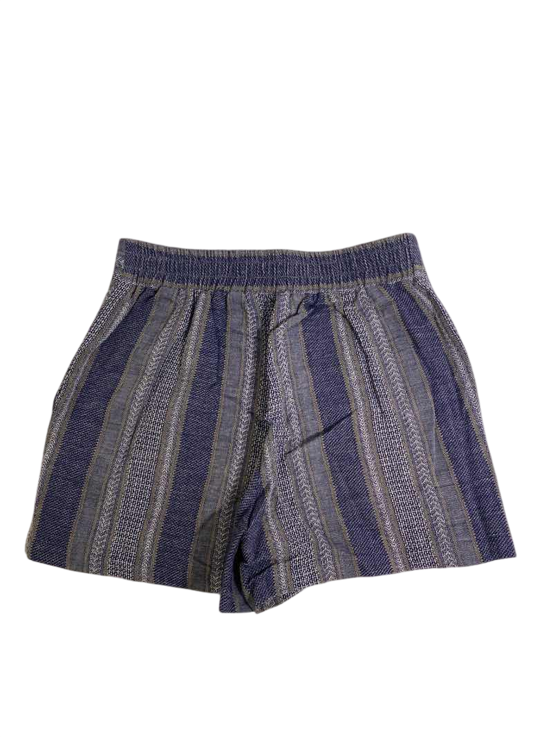 Evereve Striped High-Waist Shorts Shorts