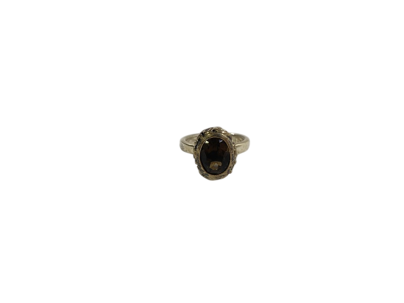 None Oval gemstone ring Jewelry
