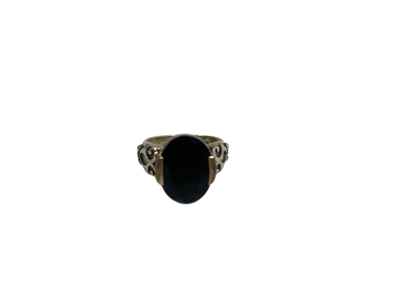 None Oval Stone Ring Jewelry