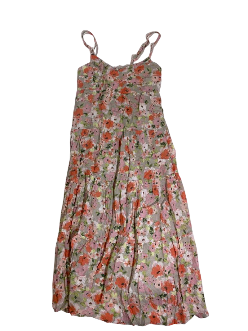None Spaghetti Strap Midi Dress Dresses