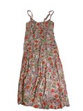 None Spaghetti Strap Midi Dress Dresses