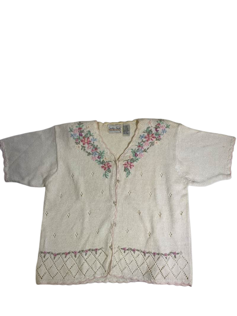 Carolyn Taylor  Embroidered cardigan Vintage