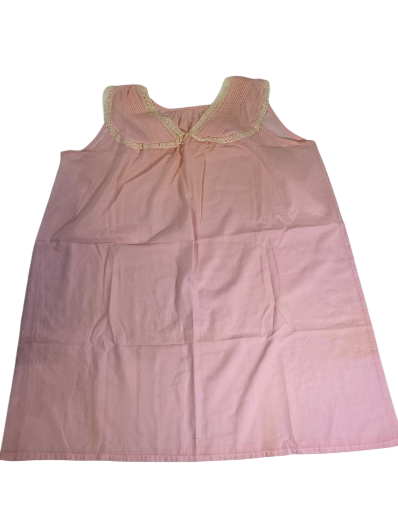 None Sleeveless Nightgown Vintage