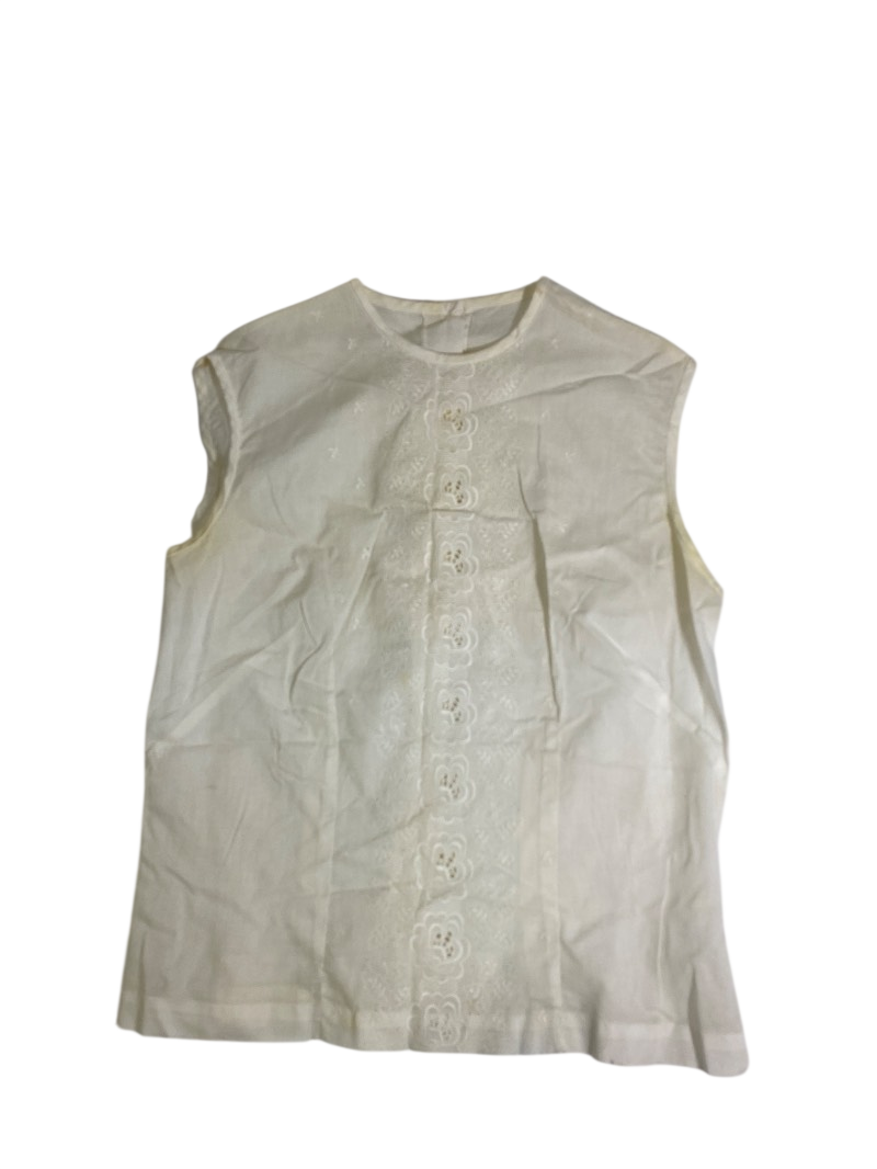 None Sleeveless Blouse Vintage