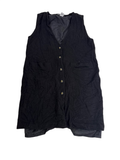 Sag Harbor Vintage Button-Front Vest Vintage