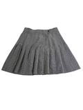 String Bean Pleated Skirt Skirt