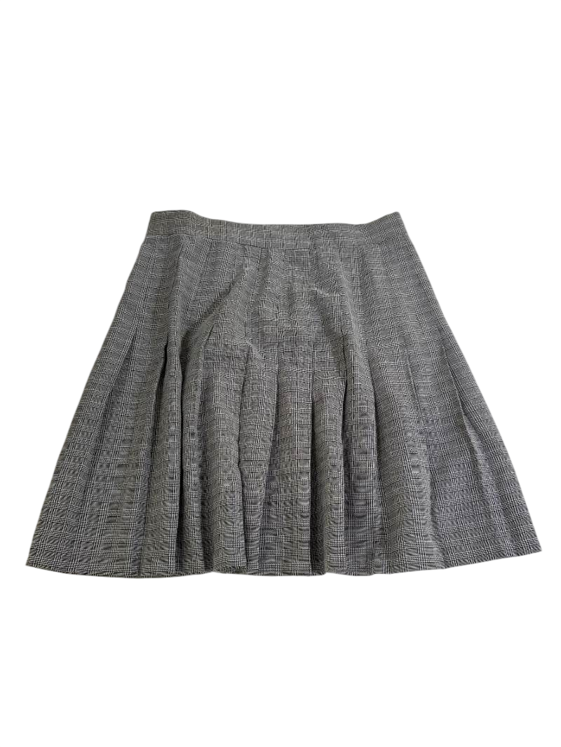 String Bean Pleated Skirt Skirt