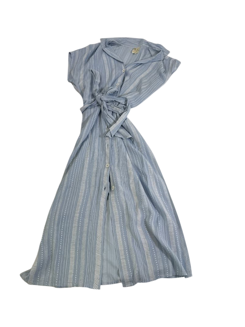 Japana Striped Button-Up Dresses