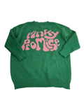 Shein Graphic Crewneck Sweater Sweaters