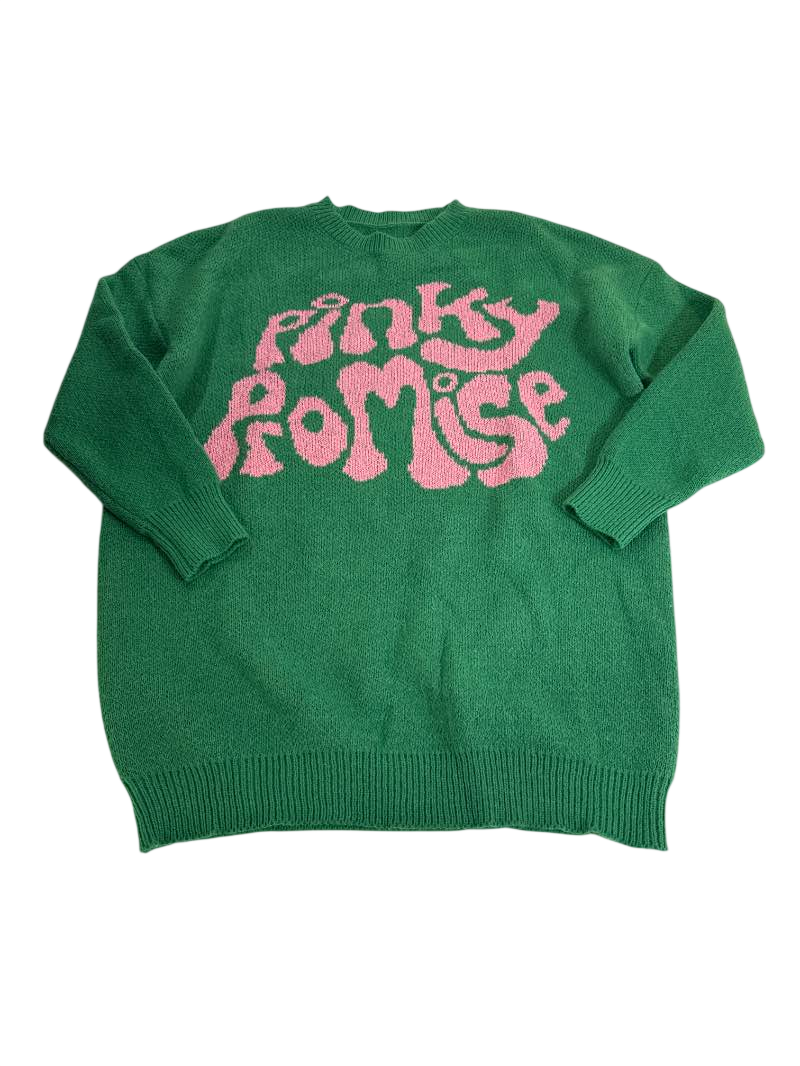 Shein Graphic Crewneck Sweater Sweaters