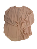 Lane Bryant Button Detail Tunic Long Sleeves