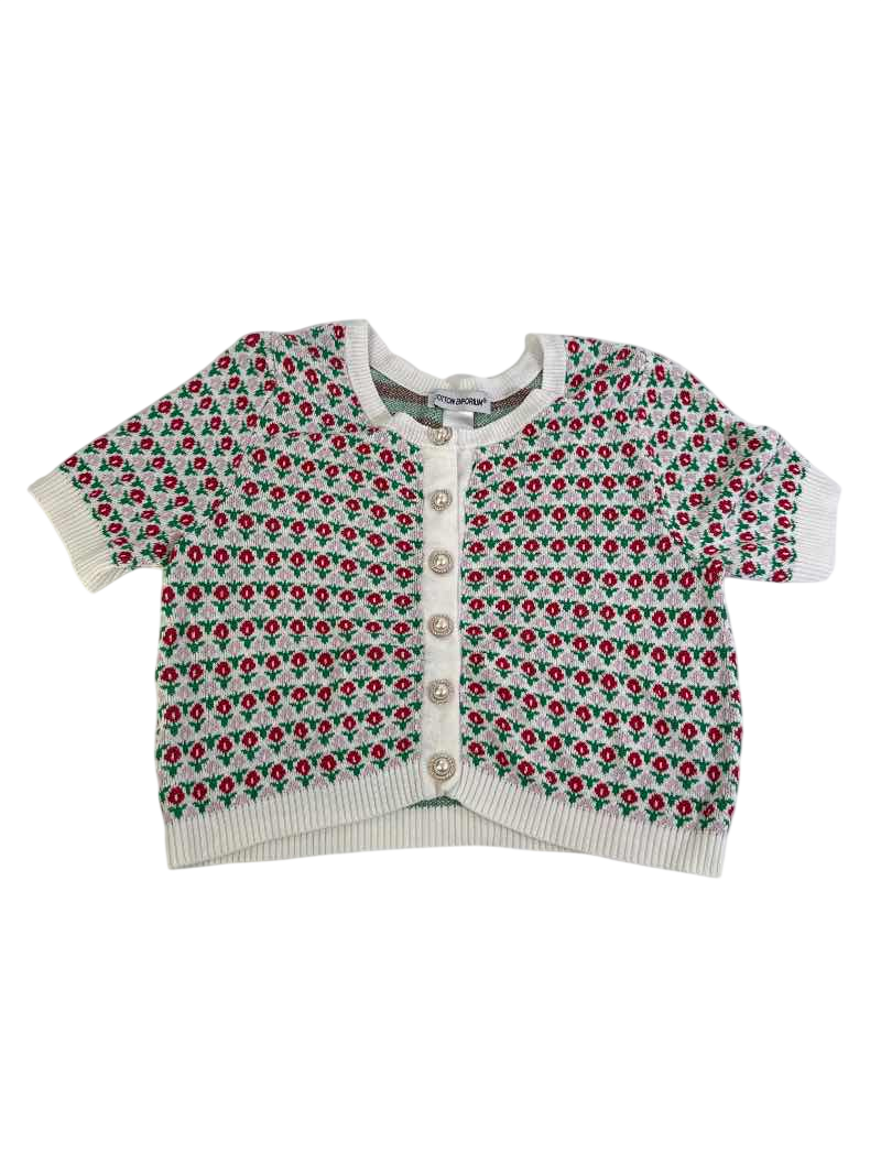 Cotton Emporium Button-up cardigan Short Sleeves
