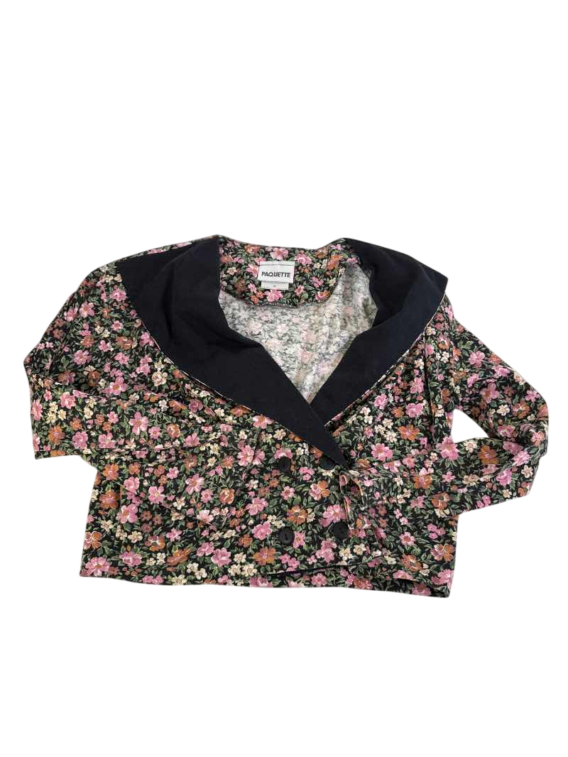 Paquette Vintage Floral Blazer Vintage