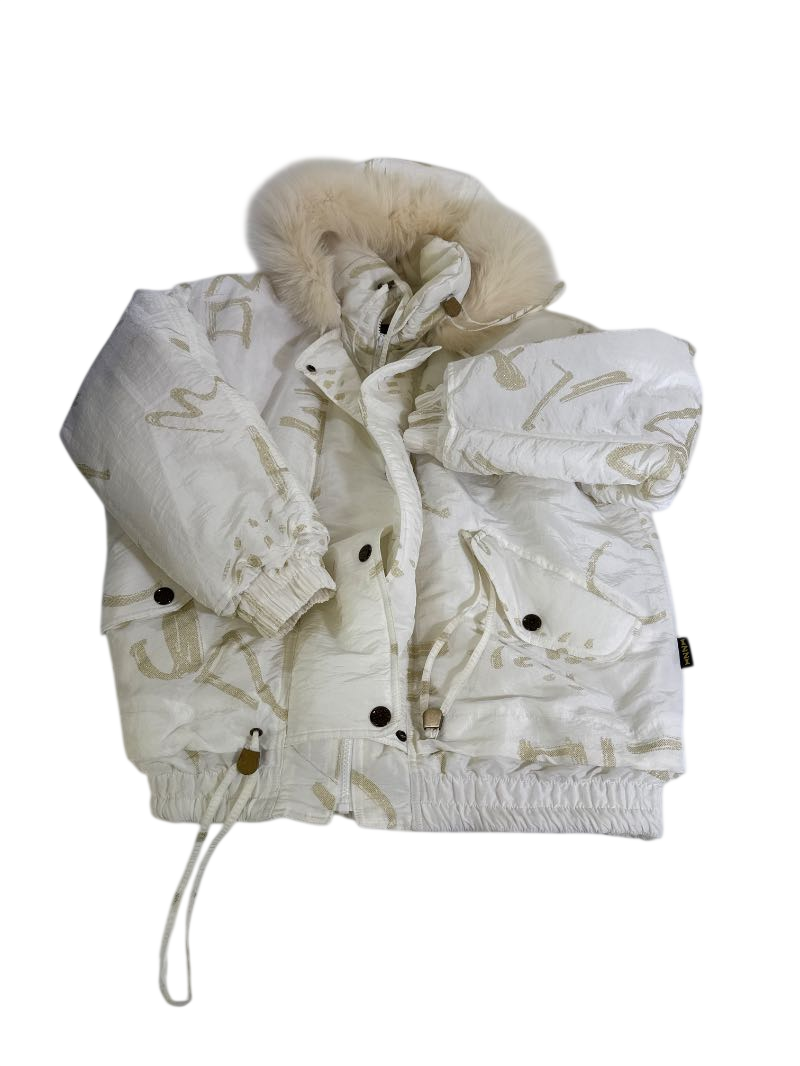 Innovations by Izzie Faux fur hooded jacket Vintage