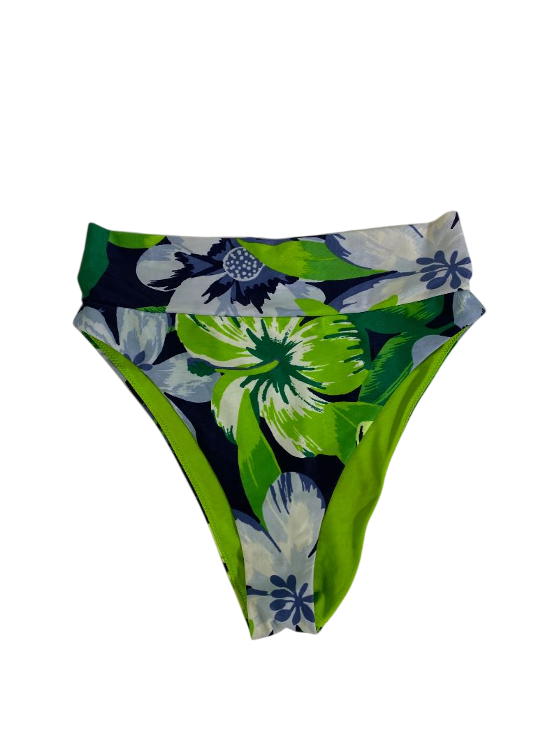 Aerie Floral High-Waist Swimwear